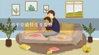 子宫平位最佳受孕姿势