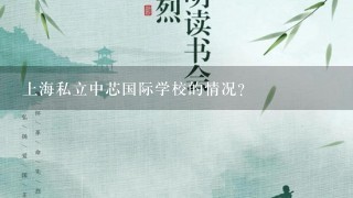 上海私立中芯国际学校的情况?