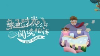 西安新知小学怎么样