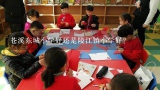 苍溪东城小学好还是陵江镇小学好?