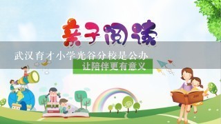 武汉育才小学光谷分校是公办