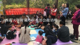 西南大学附属小学本部会撤销吗