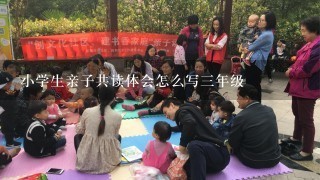 小学生亲子共读体会怎么写3年级